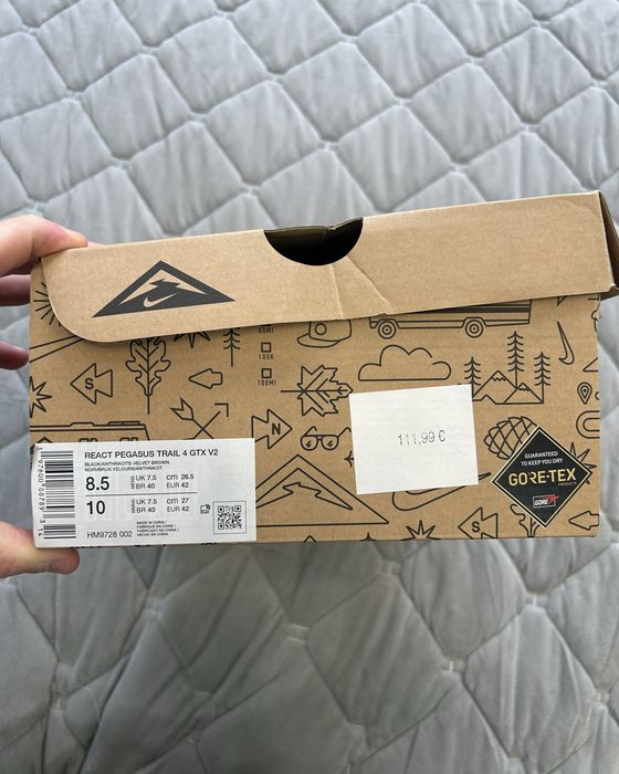 Кросівки Nike React Pegasus Trail 4 GTX V2 Gore-Tex