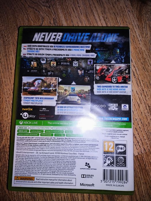 Gra „THE CREW™” na konsole Xbox 360
