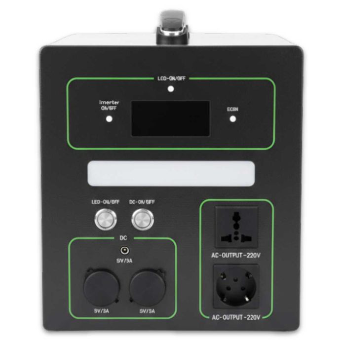 Stacja Zasilania | Przenośny Powerbank 1 kW / 2 kWh