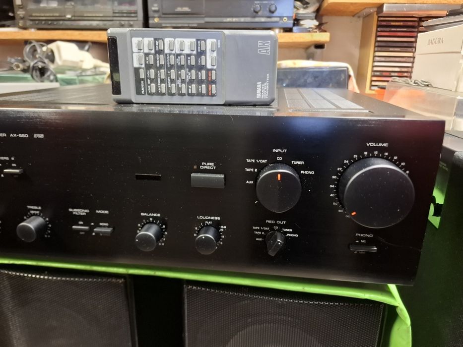 Wzmacniacz Yamaha AX-550 RS pilot