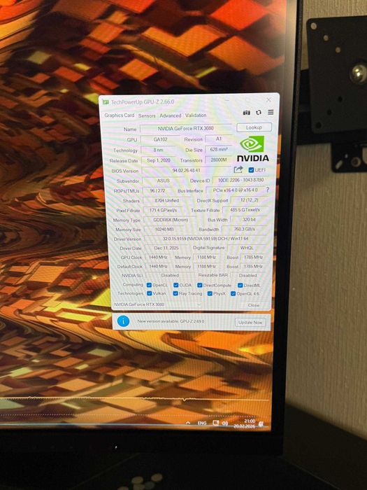 Відеокарта ASUS TUF Gaming GeForce RTX 3080 10GB