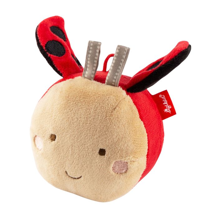 Pluszowa piłka Biedronka przytulanka zabawka rozwojowa dla dzieci