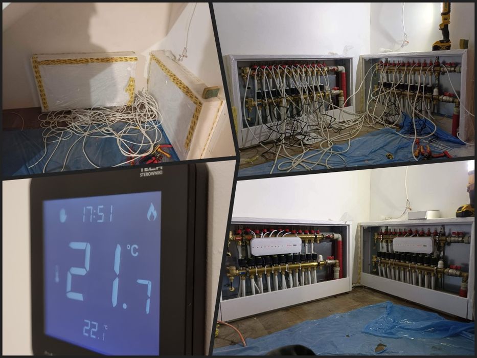 Hydraulik,instalacje, c.o, wod-kan, pompy ciepła 5 lat gwarancji !