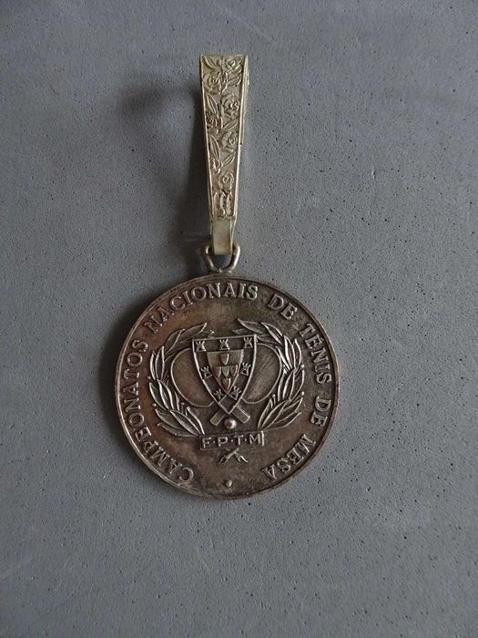 1987 National Table Tennis Championships Medal