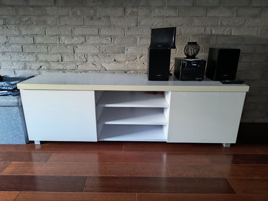 Komoda Szafka TV  biala