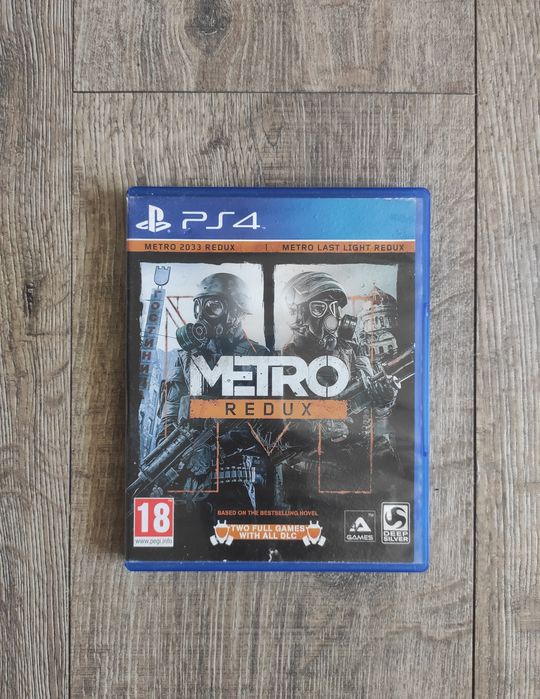 Gra PS4 Metro Redux Stan BDB+ Wysyłka OLX GWARANCJA