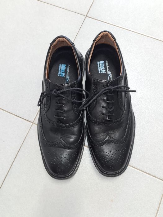 Sapatos pele da Airline Shoes Mod. Classic Walker Brogue 43