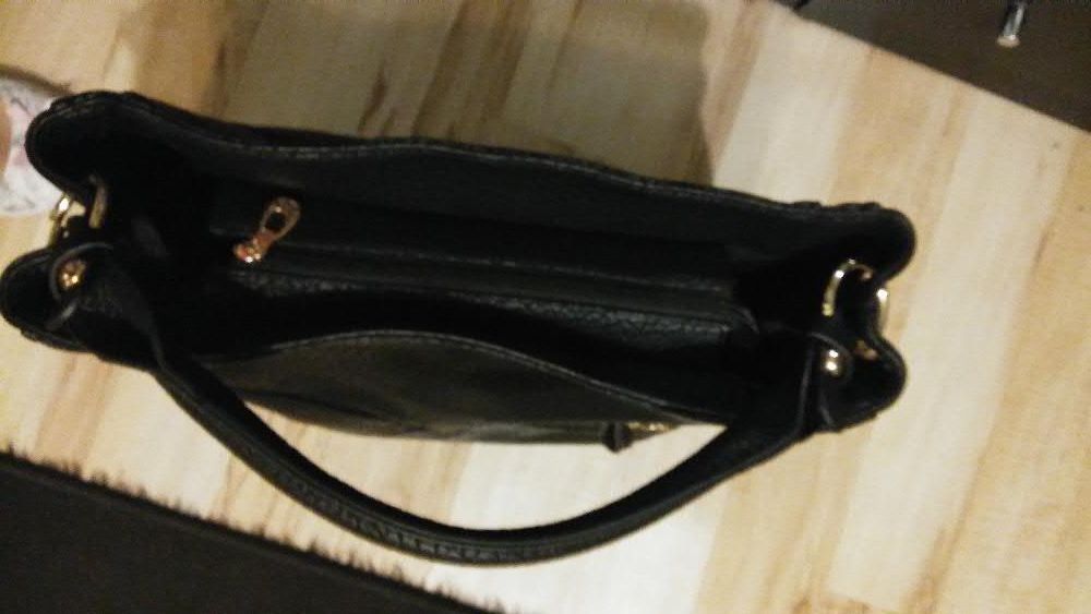 torebka torba skóra czarna tanio sprzedam