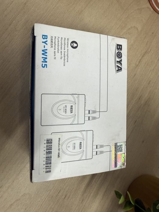 Mikrofon pojemnościowy - Zestaw bezprzewodowy BY-WM5