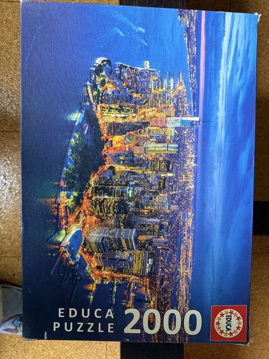 Puzzles de 1000 e 2000 peças