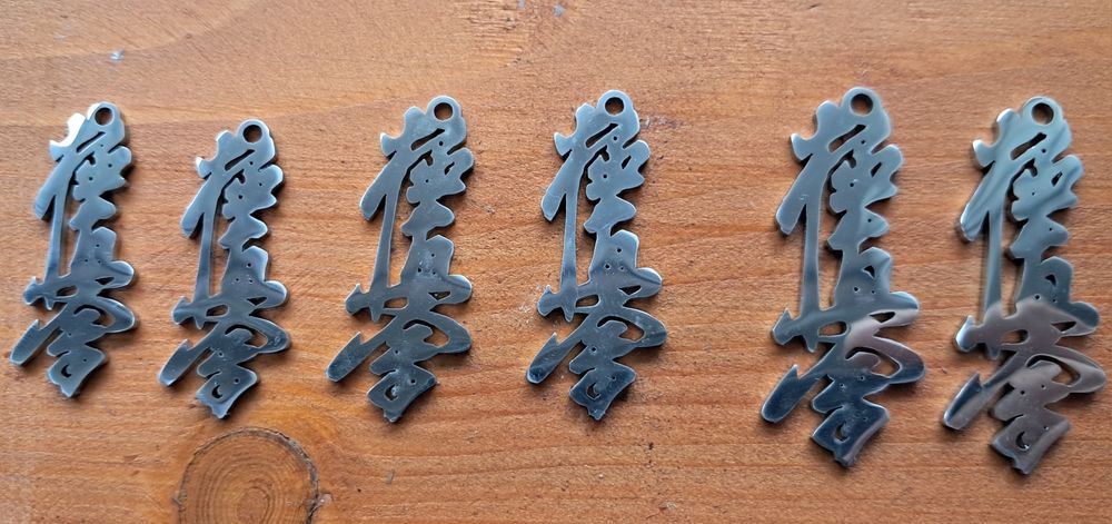 Brelok kanji kiokushin