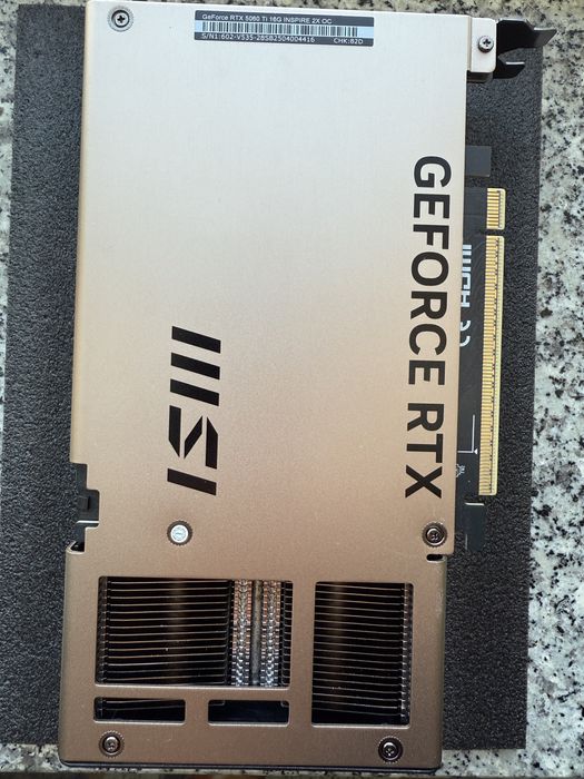 Rtx 5060 ti 16gb OC  MSI inspire 2x ! Гарантія 2,5 роки!