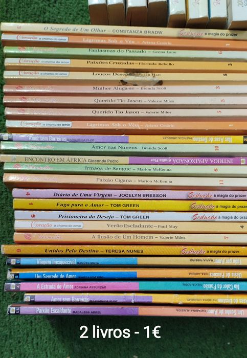 Livros Harlequin e outros Romances