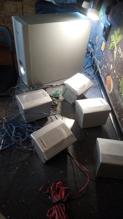 Głośniki Zestaw Głośników 6 szt SHARP komplet z pełnym okablowaniem