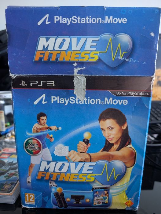 Playstation Move Original 3 comandos caixa os eye e jogo