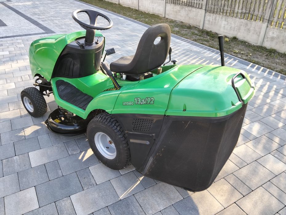 Traktorek kosiarka ogrodowy 13,5 km hydrostat hydro kosz briggs stratton