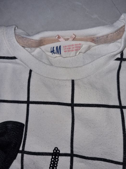 Zestaw 2x bluzka 2x bluza dziewczynka