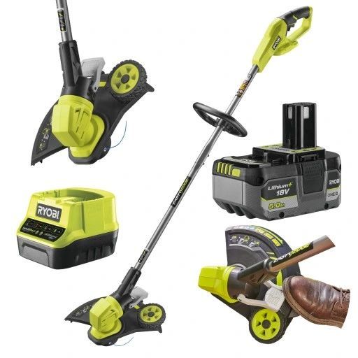 ryobi podkaszarka kosa akumulatorowa 33cm 18v krawędziarka ry18lt33a +5ah