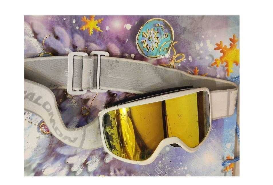Gogle okulary narciarskie Salomon Aksium 2.0 Snowboardowe