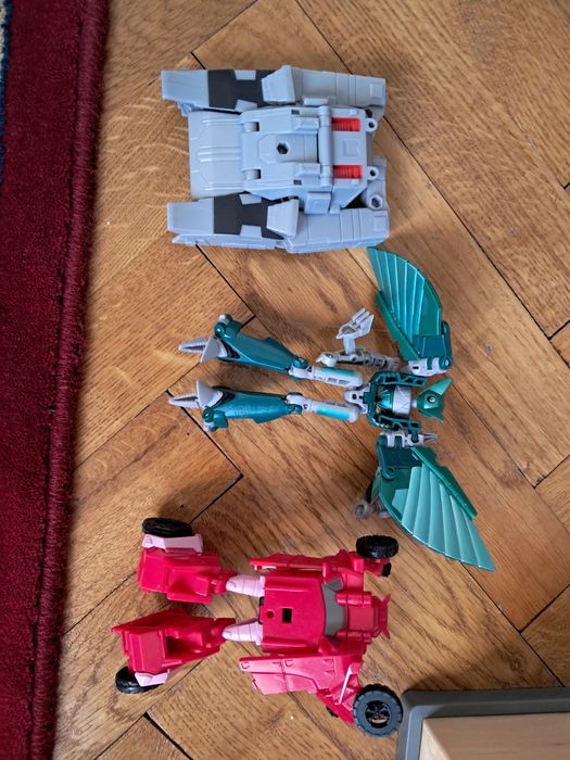 Zeztaw 3 robotów Transformers