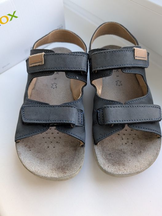 Geox sandały dziecięce LIGHTFLOPPY skórzane rozmiar 34 wkładka 22,3 cm