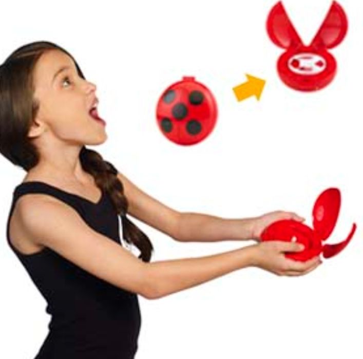 Lançador de borboletas Miraculous Ladybug