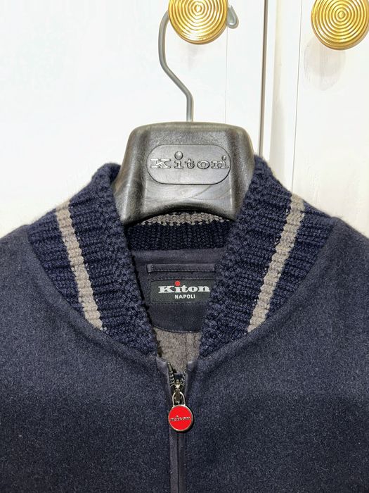 Кашемировый бомбер Kiton Napoli
