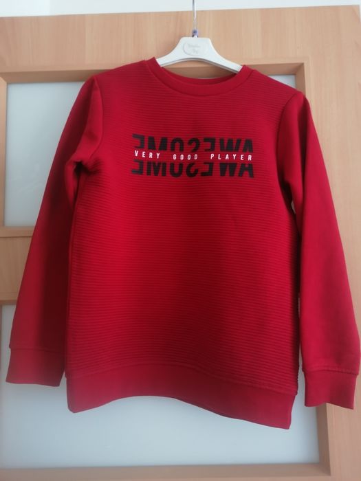 Bluza ciemnoczerwona INEXTENSO na 10 - 12 lat