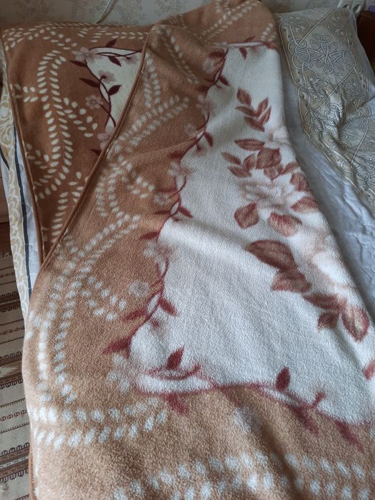 Одеяло-плед акриловое