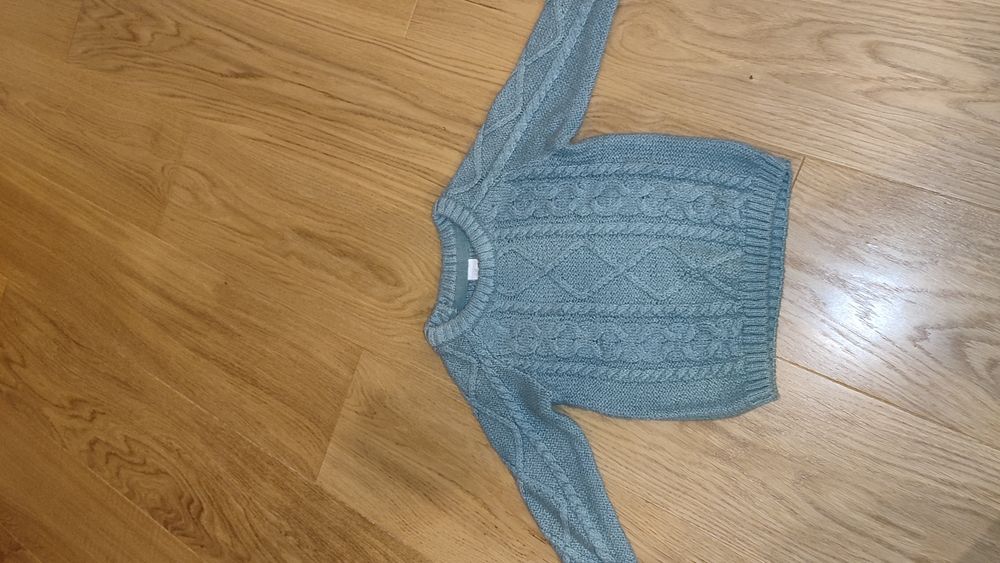 Sweterek chłopięcy r.80 h&m