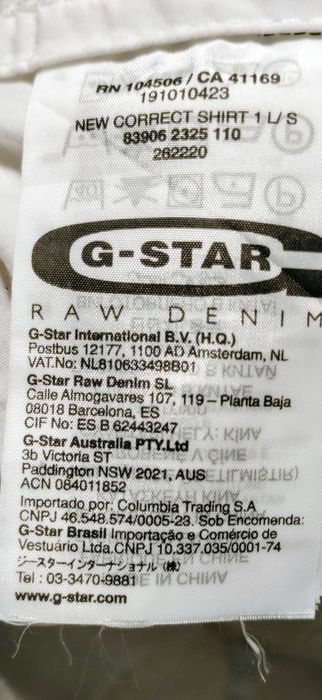 Koszula G-Star Raw Marka Premium