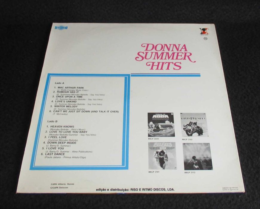 Disco LP Vinil Donna Summer Hits