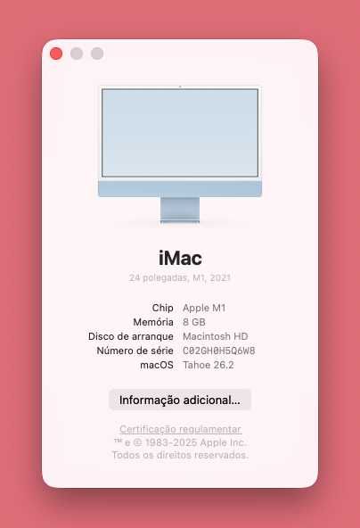 IMac M1 24 polegadas