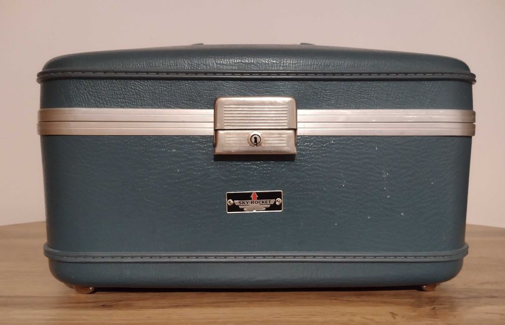 Kuferek podróżny SKY-ROCKET vintage U.S.A.