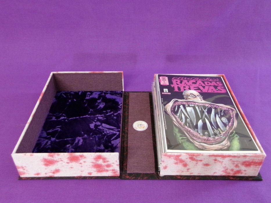 Caixa Clamshell Para Comics Formato Current Age. Edição Zombie.