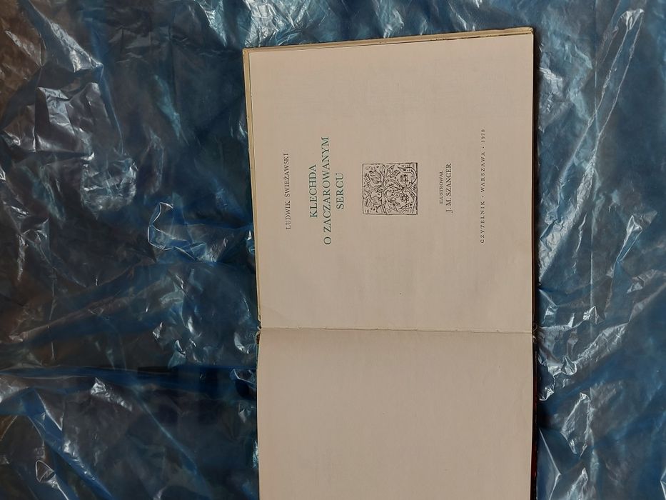 Książka klechoda o zaczarowanym sercu 1970rok