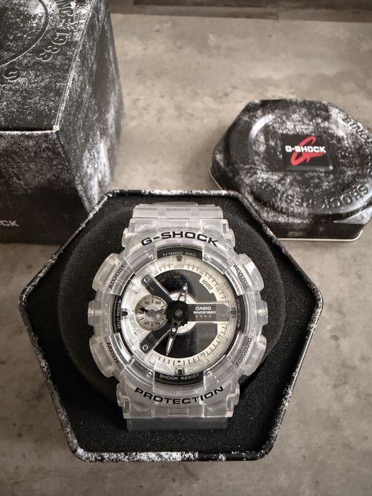 Casio G-Shock GA-114RX-7A Clear Remix 40th Anniversary — оригинал, полный комплект, гарантия