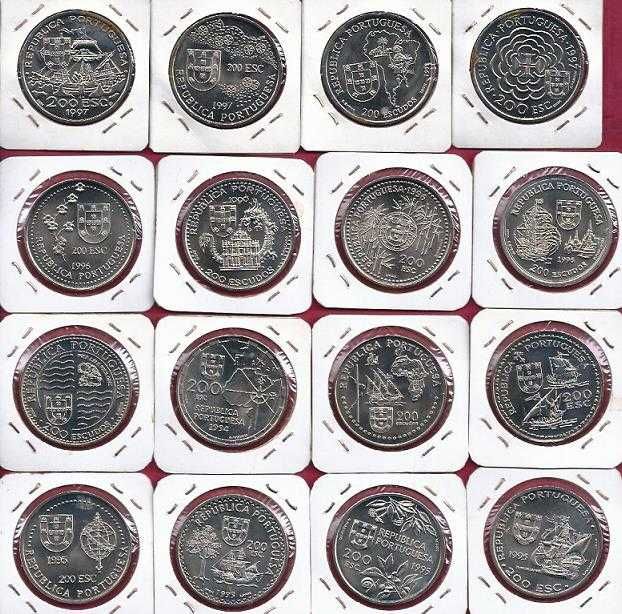 PORTUGAL Coleção Completa dos Descobrimentos  44 Moedas