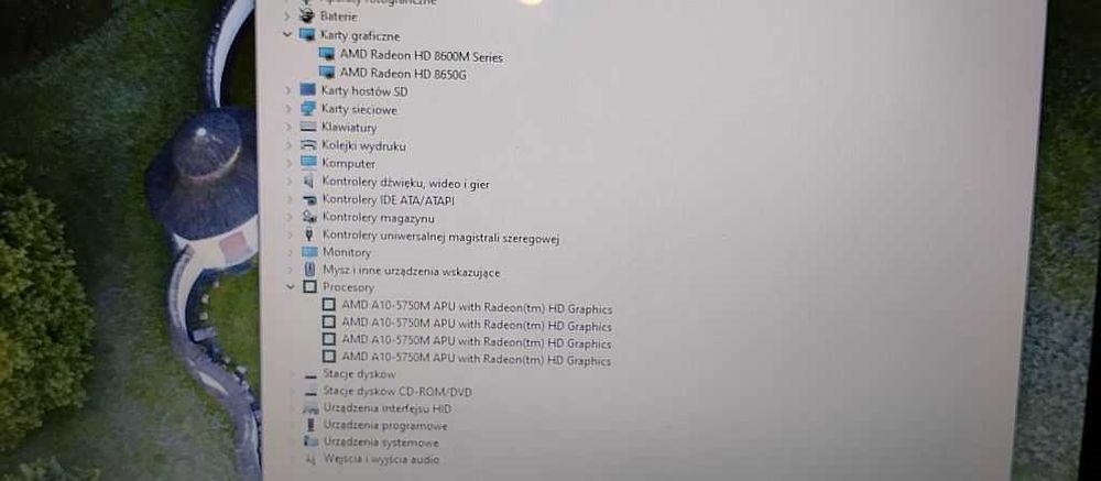 Laptop AsusR510d AMD-A10 5750M 8GB ram SSD128GB RADEON 8650G+8600M 3GB