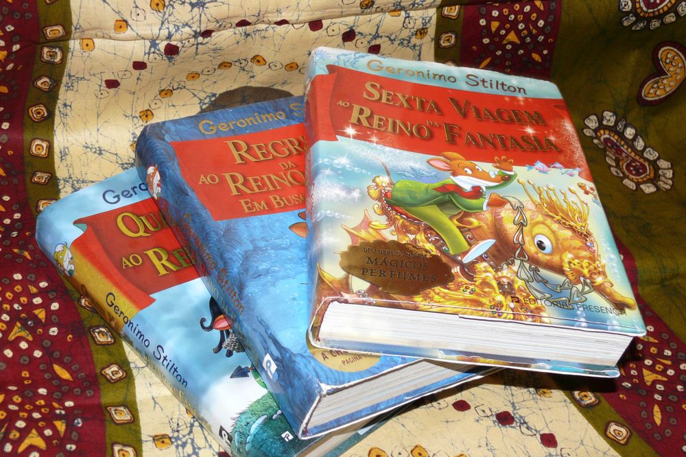 2 Livros de Geronimo Stilton é formado em Ratologia