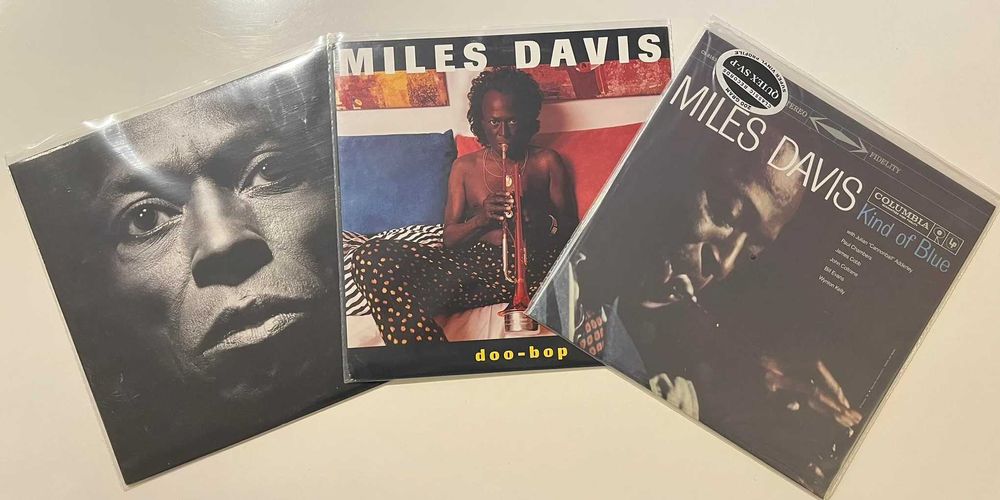 MILES DAVIS - LOTE de 8 vinis - coleção privada
