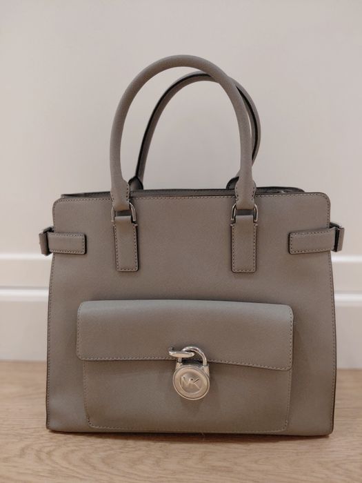 Torebka Michael Kors duża a4 szara