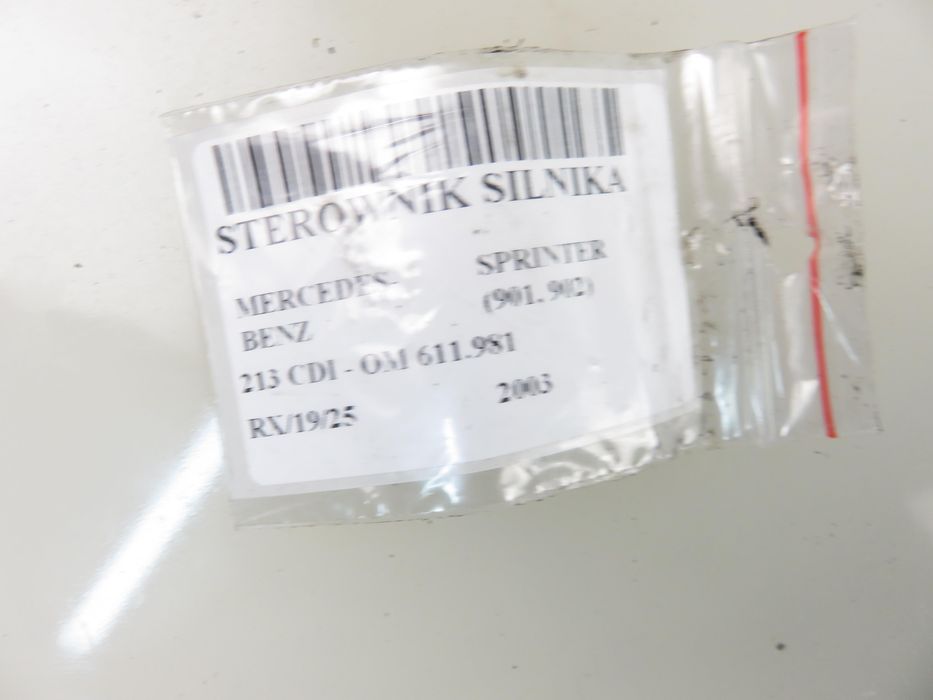 Sterownik Mercedes Sprinter 902 213 Cdi