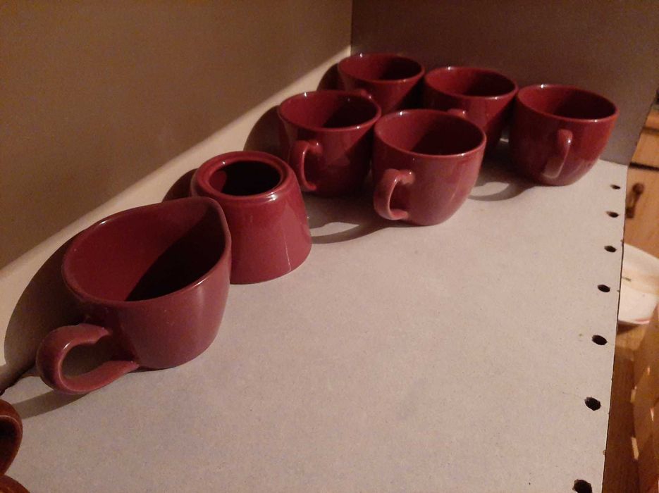 Serwis kawowy Zestaw Zastawa Używany Porcelana