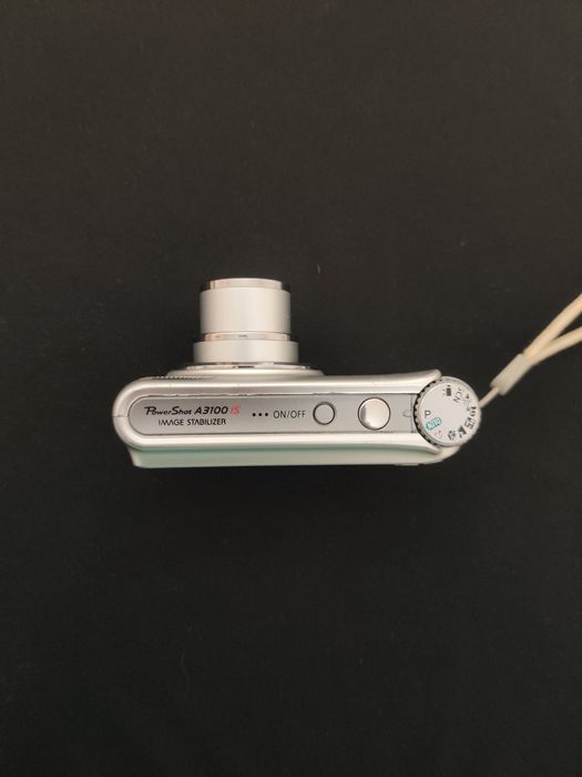 Canon PowerShot A 3100 IS Silver Aluminum Вінтажна Мильниця фотоапарат
