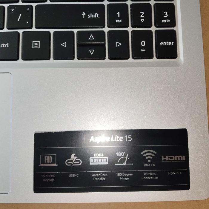 Ноутбук Acer Aspire Lite 15 — Ryzen 7 | 16 GB | 512 GB SSD