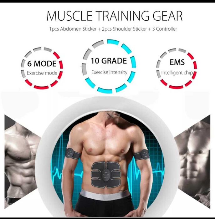 ESTIMULADOR MUSCULAR ( Braços e Abdominal )