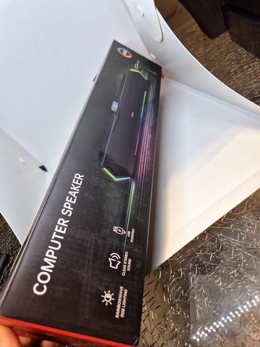 Głośnik Soundbar Komputerowy do komputera PC Laptopa USB Bazivve V30