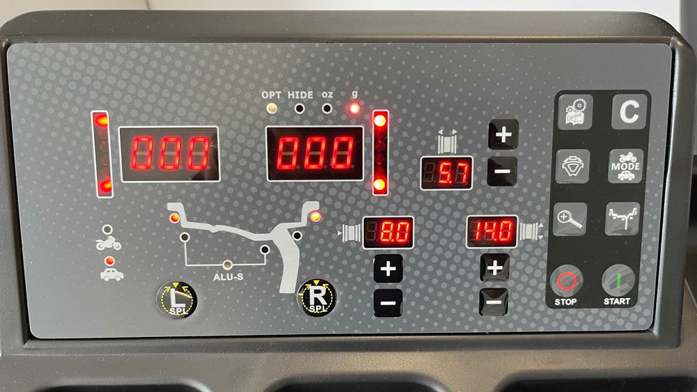 wyważarka profidyna +laser+ hamulec  + Montażownica PROFIMONT 1300