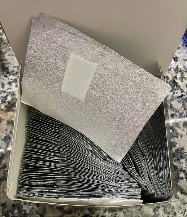 Papelotes de Alumínio para remoção de verniz gel - Nail.pro